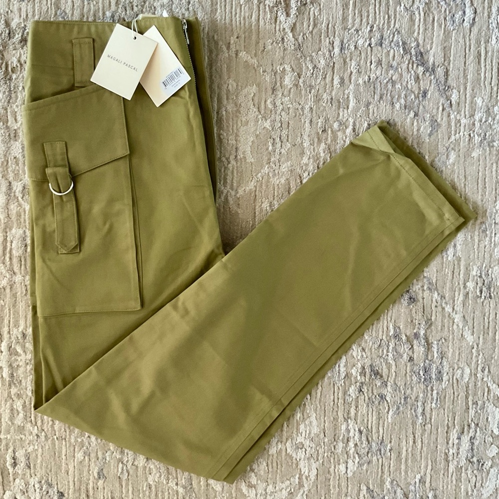 Magali Pascal - %100 cotton women’s high rise pants -Size Small 32x30 - NWT